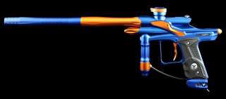 Dangerous Power Fusion FX Paintball Gun Marker   Blue / Orange 