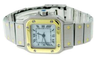   Ladies Santos de Cartier 18K Gold & Steel Automatic Watch  