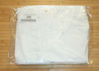 US MILITARY NAVY WHITE Dress Pants 34R NIB  