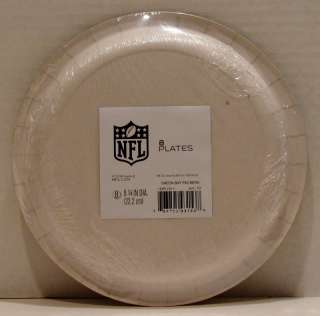   Bay Packers NFL Football Party Pack of 8 Paper Dinner Plates Hallmark