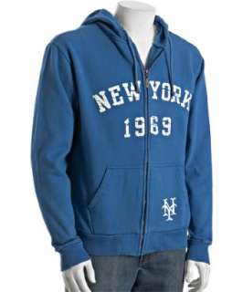 Red Jacket royal fleece New York Mets Stone Wall hoodie   up 