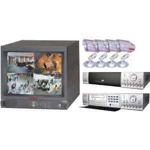  Mace Security Products MSP 14DRW 14 Monitor /4 Channel 