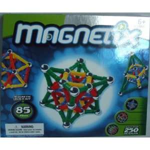  Magnetix 85 Pieces Primary Color Set Toys & Games