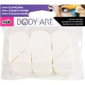  Tulip Body Art Cosmetic Sponges 6/Pkg Duncan 28848 Arts 