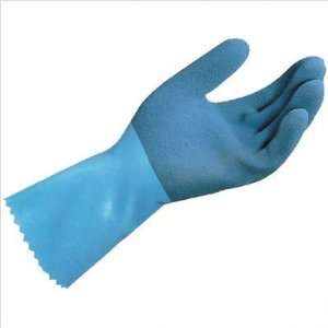  Blue grip Natural Rubber Gloves, Mapa Professional   Size 