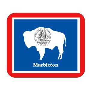    US State Flag   Marbleton, Wyoming (WY) Mouse Pad 