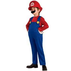 Super Mario Costume Deluxe Child Large 12 14 Super Mario 