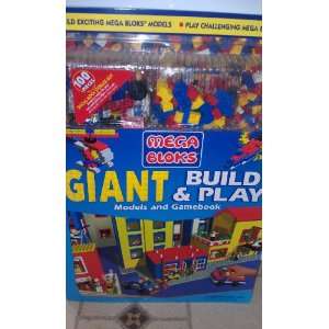  Mega Bloks Giant Build & Play Board Book and Block Set Toys & Games