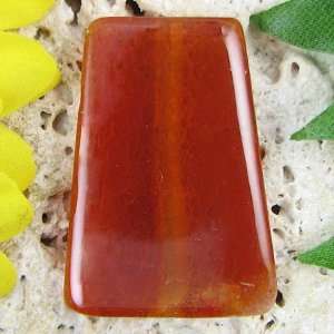    37mm mexican fire agate ladder pendant bead