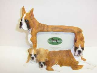 Boxer Dog Family Of Four Picture Frame  
