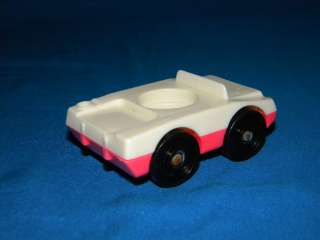   Price Little People Hairdresser #2453 Beauty Salon PINK CAR VGC  