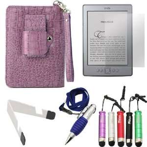  Lcd Screen Protector + 5 Colors Mini Stylus with 3.5mm Adapter Plug
