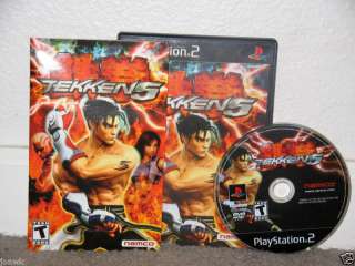 TEKKEN 5 CIB   Playstation 2 PS2 722674100229  