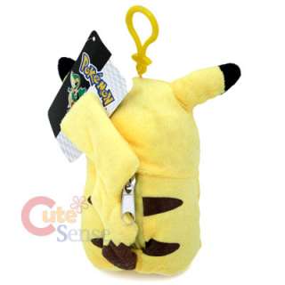 Pokemon Pikachu Plush Doll Key Chain Mini Coin Bag  7  
