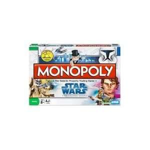    monopoly star wars clone wars family board game Toys & Games