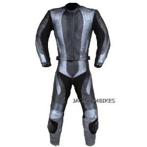  2PC MOTORCYCLE BIKE RIDING LEATHER ARMOR SUIT GM 40 