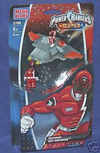 Mega Bloks   Power Rangers SPD   Red Ranger   Sky Defense   5760 