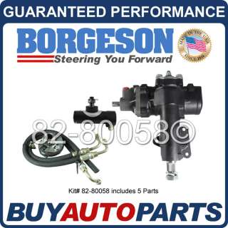 GENUINE BORGESON POWER STEERING CONVERSION KIT FOR 67 82 CHEVY 