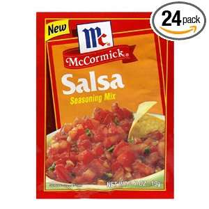 McCormick Salsa Seasoning Mix, 0.7 Ounce Units (Pack of 24)  
