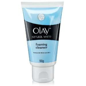 Olay Natural White Foaming Cleanser Facial Foam 50g 