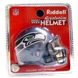   Seahawks Revolution Style Pocket Pro NFL Helmet