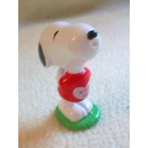  3 Snoopy Kiss Me Figure Doll Toy Vintage Toys & Games