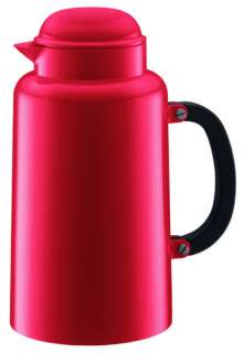   34 Ounce Thermo Double Wall Vacuum Carafe Red 699965017408  