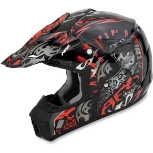  AFX Black Red Shade FX 17 Youth Helmet 01110746 Sports 