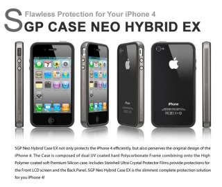 SGP Neo Hybrid EX Case   iPhone 4   Infinity White  