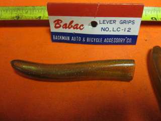 VINTAGE RETRO GOLD LEVER GRIP COVER SCWINN BICYCLE NOS  