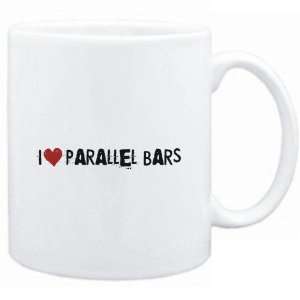 Mug White  Parallel Bars I LOVE Parallel Bars URBAN STYLE  Sports 