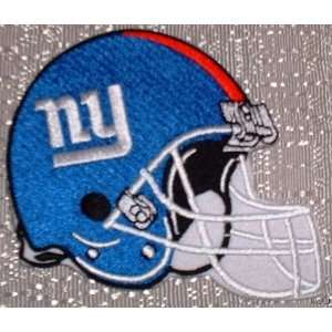  NFL NEW YORK GIANTS 3 1/2 Embroidered HELMET Team PATCH 