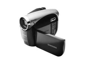 Samsung SC DX103 Camcorder   Black Silver 0036725302075  