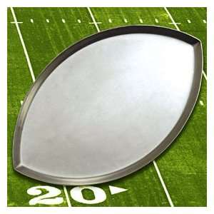  Football Pizza Pan   1 3/4 Deep   Hard Coat   Aluminum 