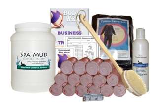 Start Your Body Wrap Business   Spa Mud Seaweed Body Clay, Lose Inches 