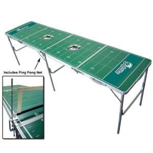    Miami Dolphins NFL Tailgate Table with Net