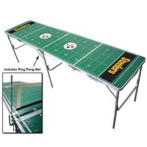    Pittsburgh Steelers NFL Tailgate Table with Net