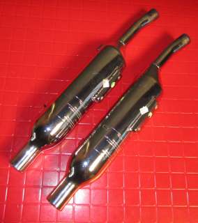 Triumph Motorcycle Scrambler Stock Slip On Silencers, Used  