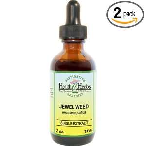 Alternative Health & Herbs Remedies Jewel Weed, 1 Ounce Bottle (Pack 
