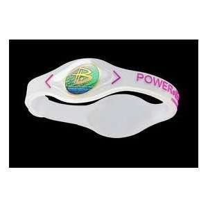  Power Balance (White/Pink Lettering) size S Techology Bracelet 