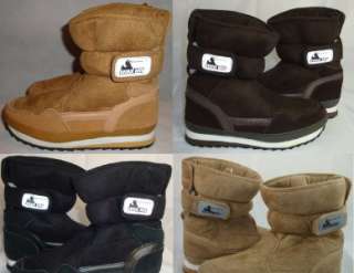 Rubber Duck Suede Snowjoggers Snow Jogger Leather Boots  