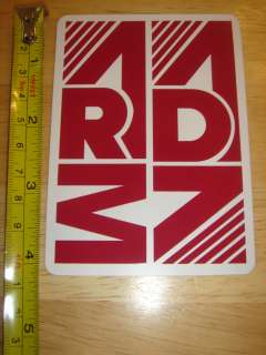 ARMADA Skis STICKER Decal NEW Red  