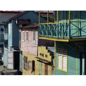  Brightly Painted Architecture, Puerto Plata, Dominican 