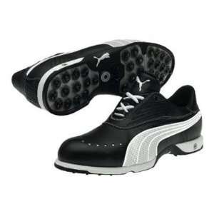  Puma Tipper Mens Golf Shoe   Black/White/Puma Silver/High 