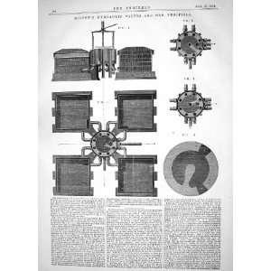   1864 WILSON HYDRAULIC VALVES GAS PURIFIERS MACHINERY