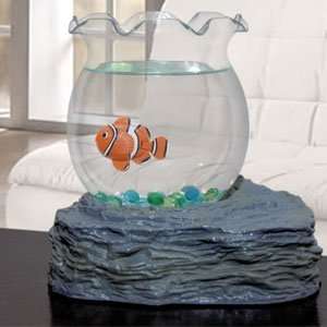  Fish Bowl with Swimming Fish Toys & Games