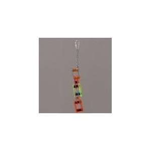  Prevue Pet Products Rainbow Acrylic Links Bird Toy