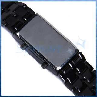   Lava Style Digital Mens Faceless Sport Watch Stainless Steel Bracelet