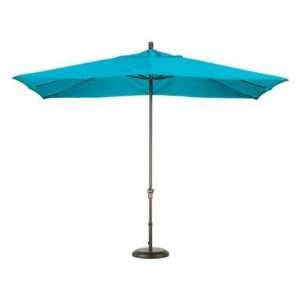   Rectangular Aluminum Market Umbrella GS1188 S Patio, Lawn & Garden