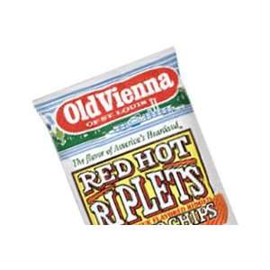 Old Vienna Red Hot Riplets Hot Barbecue Flavored Potato Chips 5.0 Oz 
